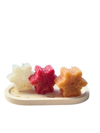 Aberto Design Christmas Candle Set1 Multicolor